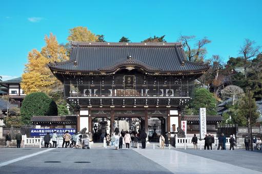 成田山新勝寺　総門 成田山,新勝寺,神社仏閣の写真素材