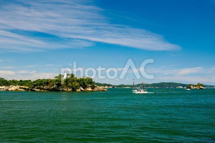 塩釜港の風景⒅ 港,塩釜港,仙台塩釜港の写真素材