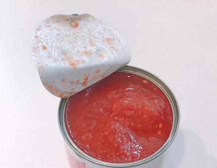 ホールトマト ホールトマト ホールトマト,トマト,缶詰の写真素材