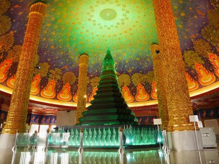 タイのお寺　ワットパクナム ワット,寺,寺院の写真素材