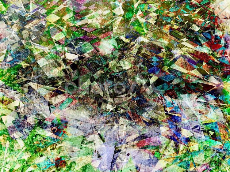 抽象イメージ 抽象,キュビズム,背景の写真素材