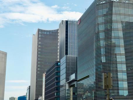 オフィス街 オフィス街 オフィス街,ビル,東京の写真素材