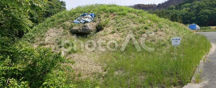 野々瀬古墳-03 今治市,朝倉,野々瀬地区の写真素材