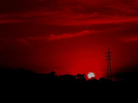太陽と空の写真