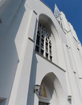 カトリック布池教会　大聖堂 カトリック布池教会,布池カトリック教会,教会の写真素材