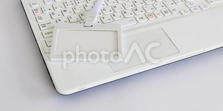 ビジネスアイテム　社員証　身分証 ビジネス,社員証,会社員の写真素材