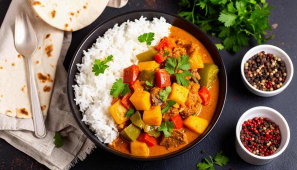 夏野菜カレー 夏野菜カレーの写真
