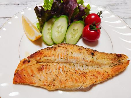 Photo, white body fish, fish, fish dishes, 