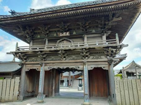 十六番札所観音寺 十六番札所観音寺 十六番札所,観音寺,四国の写真素材