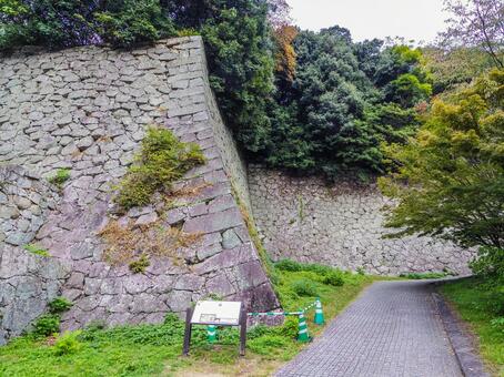 【愛媛県】松山市・松山城 松山城,愛媛県,松山市の写真素材