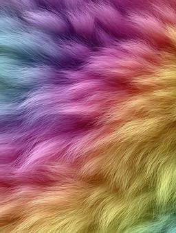 色彩豊かなふわふわのテクスチャ 色彩豊かなふわふわのテクスチャの写真