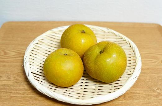 梨(引き) 梨(引き) 梨,なし,果物の写真素材