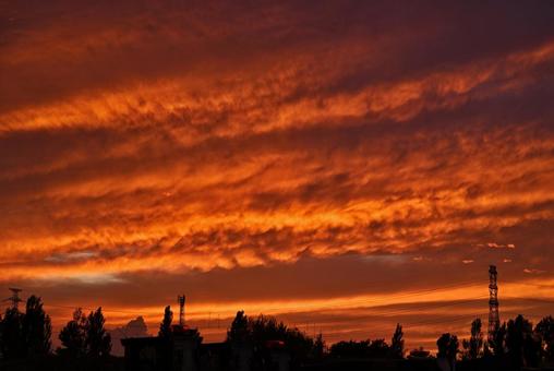 夕焼け 2025/9/9 夕焼け 2025/9/9の写真