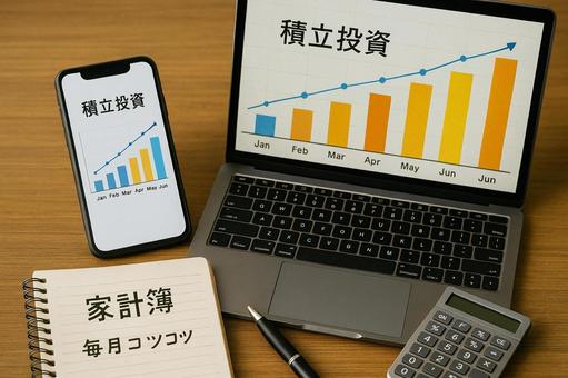 積立投資の家計管理 積立投資の家計管理の写真