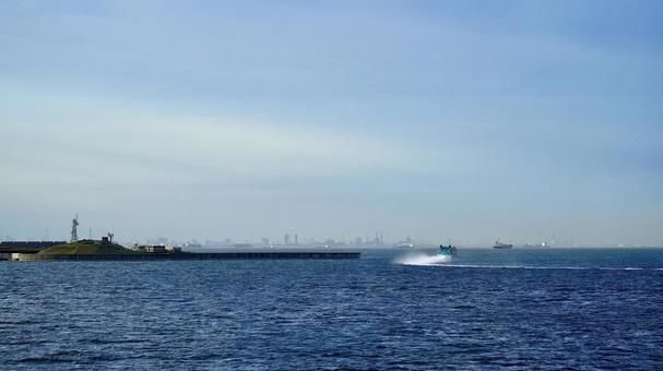 東京都の第二海堡 東京都の第二海堡の写真