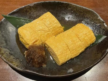 厚焼き玉子 厚焼き玉子焼き,玉子焼き,食べ物の写真素材