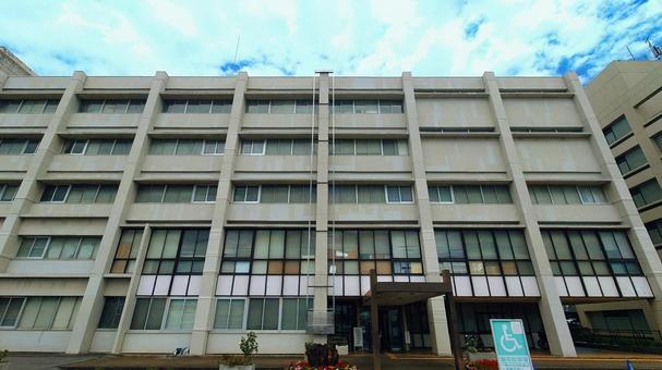 八千代市役所 市庁舎 千葉県八千代市 八千代市役所 市庁舎 千葉県八千代市 八千代市役所,本庁舎,建物の写真素材