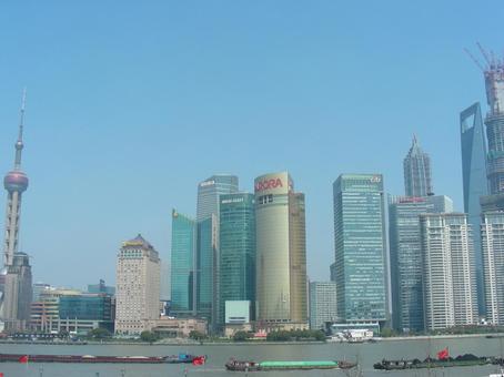 上海・外灘 外灘,上海,ビルの写真素材