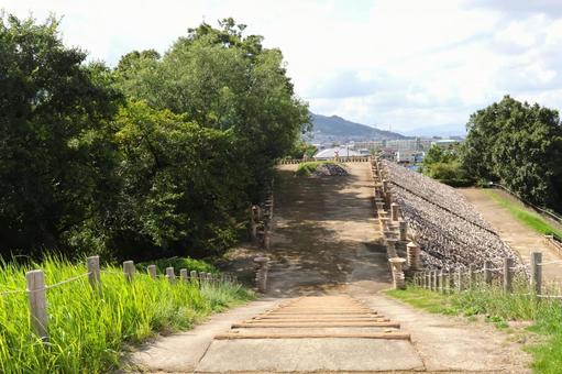 心合寺山古墳1 心合寺山古墳1 心合寺山古墳,しおんじやま,心合寺山の写真素材