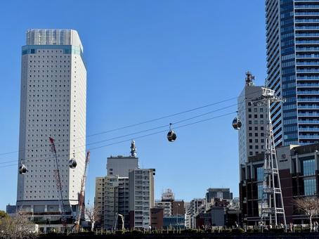 横浜みなとみらい エアキャビン 横浜みなとみらい エアキャビン 横浜,みなとみらい,桜木町の写真素材