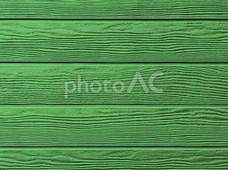 木製の緑色の壁 木目,緑,木の写真素材