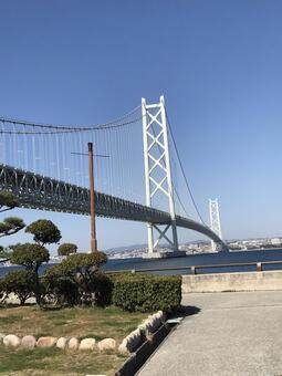 明石海峡大橋の写真