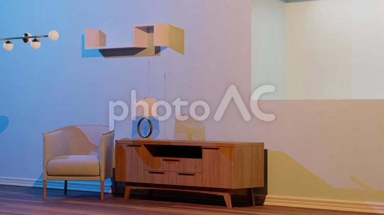 ブログやホームページ用インテリアイメージ インテリア,不動産,清掃の写真素材