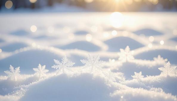 雪のコピースペース 雪のコピースペースの写真