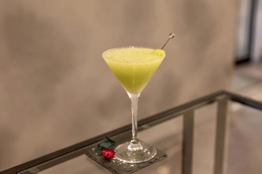 シャインマスカットカクテル シャインマスカット,カクテル,アルコールの写真素材