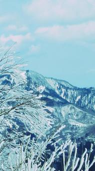 兵庫県-ハチ北スキー場からの風景 兵庫県-ハチ北スキー場からの風景の写真