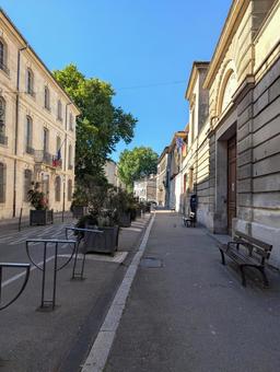 南仏 街並み アビニョン 南仏,ヨーロッパ,散策の写真素材