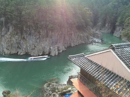 瀞峡 瀞峡,自然,渓谷の写真素材