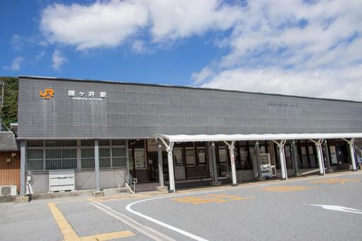 醒ヶ井駅 醒ヶ井駅,駅,駅舎の写真素材