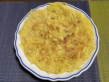 Photo, galette, potato, vegetables, 