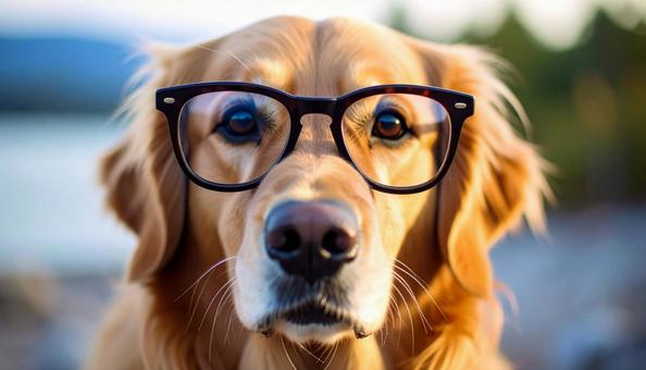 眼鏡犬 眼鏡犬の写真