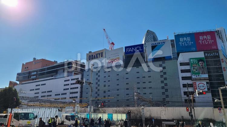 工事が進む都会の街 東京,都市,ダウンタウンの写真素材