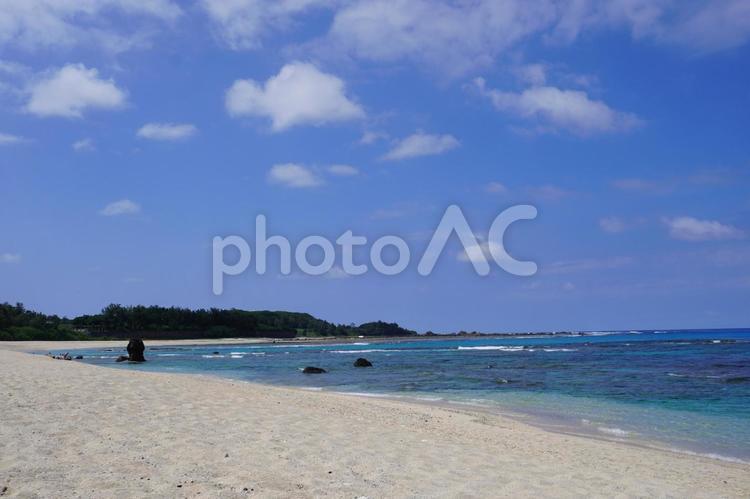 奄美大島　土盛海岸　晴れの日 奄美大島,土盛海岸,海の写真素材