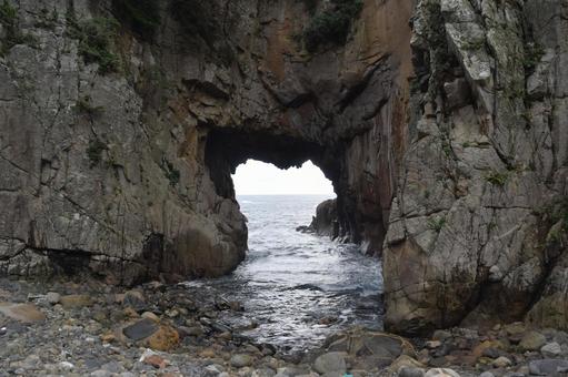 足摺岬の海岸 足摺岬の海岸の写真