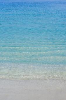 Photo, meer, ein strand, weiße welle, 