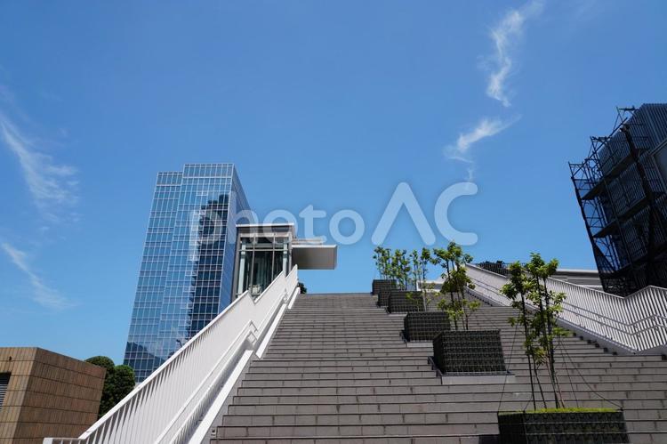 街中の階段 屋外,自然,風景の写真素材