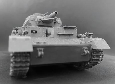 おもちゃの戦車 おもちゃの戦車の写真