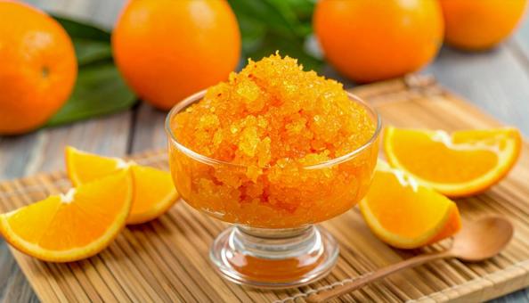 オレンジのグラニータの写真