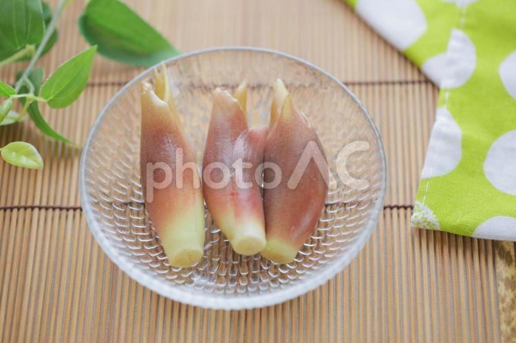 爽やか食感のミョウガ ミョウガ,香味野菜,薬味の写真素材