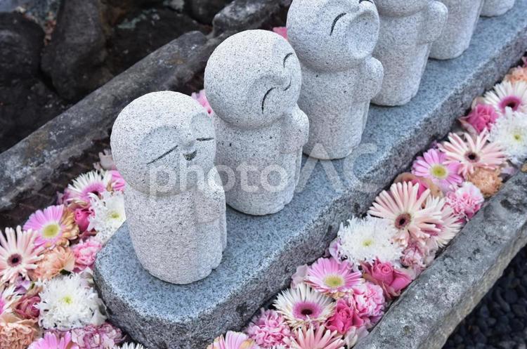 養平寺のお地蔵さん④ お地蔵さん,地蔵,お地蔵さまの写真素材