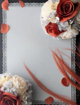 温かみある贈り物 ブーケ,花束,毛糸の写真素材