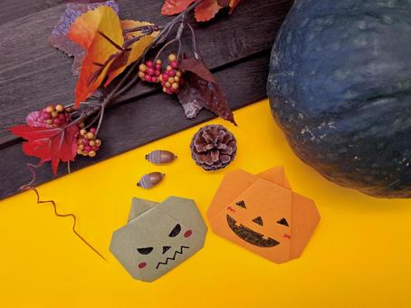 ハロウィンと秋のイメージ_5 ハロウィンと秋のイメージ_5の写真