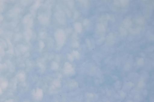 青空と白い雲 青空と白い雲の写真