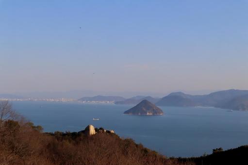 岡山県 王子が岳 岡山県 王子が岳 風景,コピースペース,王子が岳の写真素材