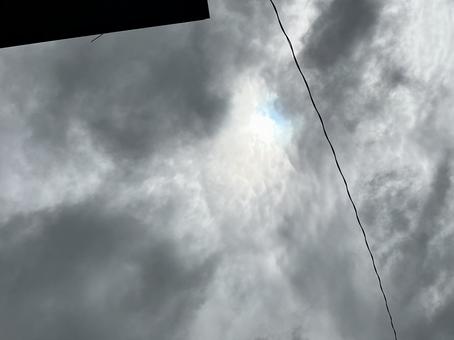 曇り空 曇り空の写真