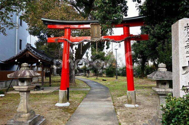 松尾七社之一大宮社 松尾七社之一大宮社,大宮社,西京区の写真素材
